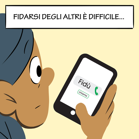 Laura trova difficile fidarsi - fiducia