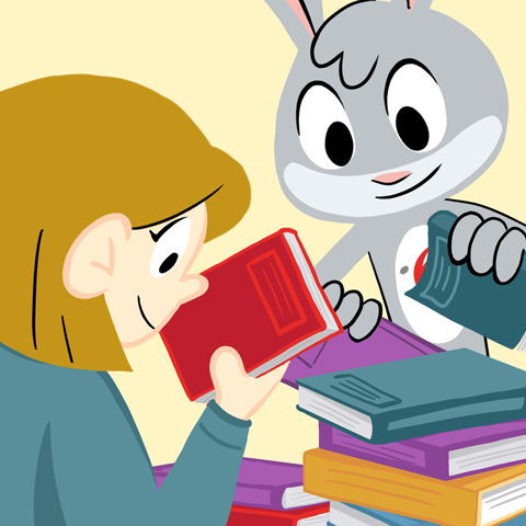 Fidù e Rachele hanno molti libri - investire