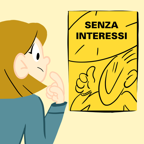 Rachele legge una informativa economica - tassi di interesse