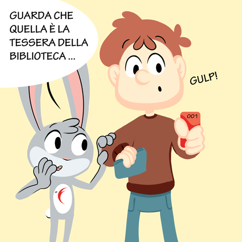 Tessera della biblioteca - carte di credito